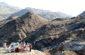 hajj, view, mountains